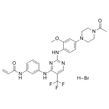 Rociletinib hydrobromide (CO-1686 (hydrobromide)) Chemical Structure