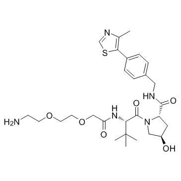 E3 ligase Ligand-Linker Conjugates 6 Free Base Chemical Structure
