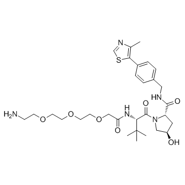 E3 ligase Ligand-Linker Conjugates 5 Free Base Chemical Structure