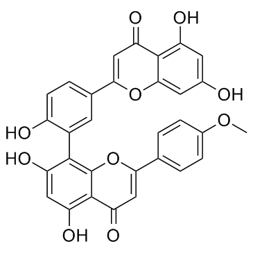 Podocarpusflavone A Chemical Structure