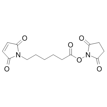 6-Maleimidohexanoic acid N-hydroxysuccinimide ester (EMCS) Chemical Structure