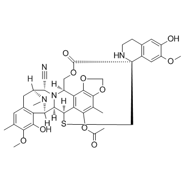 Ecteinascidin 770 (Ecteinascidine 770) Chemical Structure