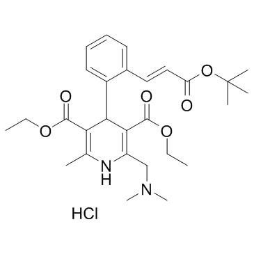 Teludipine hydrochloride (GR53992B) Chemical Structure