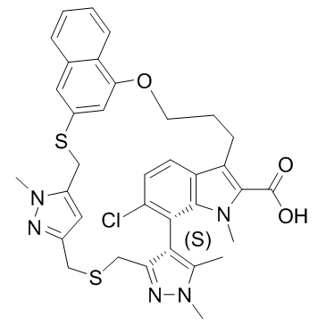 AZD-5991 S-enantiomer Chemical Structure