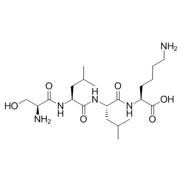 SLLK, Control Peptide for TSP1 Inhibitor Chemical Structure