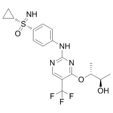 Roniciclib (BAY 1000394) Chemical Structure