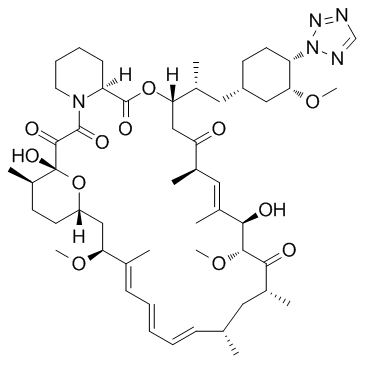 42-(2-Tetrazolyl)rapamycin Chemical Structure