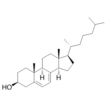 7-Dehydrocholesterol Chemical Structure
