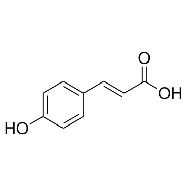 p-Hydroxycinnamic acid (NSC 59260) Chemical Structure