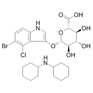 X-Gluc Dicyclohexylamine Chemical Structure