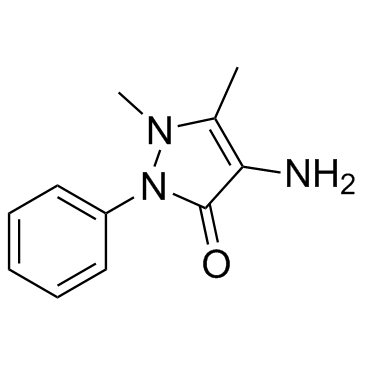 Ampyrone (4-Aminoantipyrine) Chemical Structure