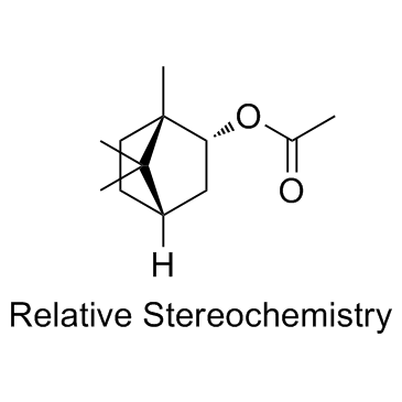 Bornyl acetate Chemical Structure