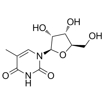 5-Methyluridine Chemical Structure
