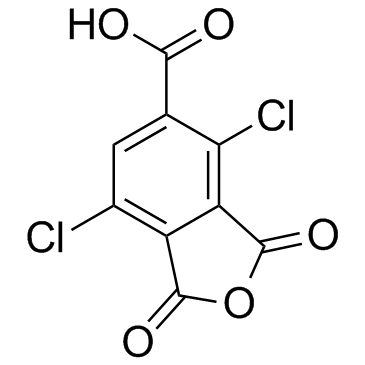 3,6-Dichlorotrimellitic anhydride Chemical Structure
