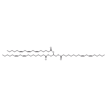 2-γ-Linolenoyl-1,3-dilinoleoyl-sn-glycerol Chemical Structure