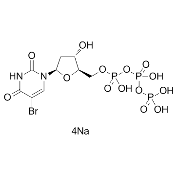 5-BrdUTP sodium salt Chemical Structure