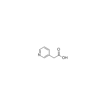3-Pyridineacetic acid Chemical Structure