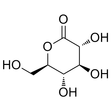 D-(+)-Glucono-1,5-lactone (Gluconic acid lactone) Chemical Structure