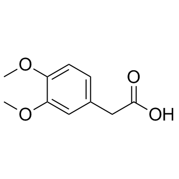 3,4-Dimethoxyphenylacetic acid Chemical Structure