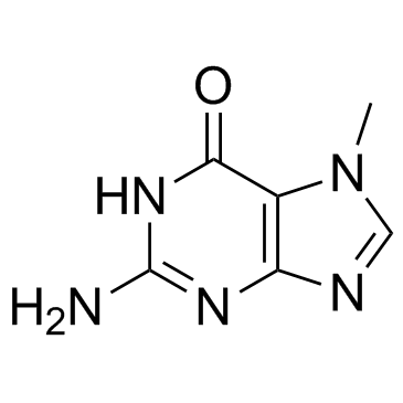 7-Methylguanine Chemical Structure