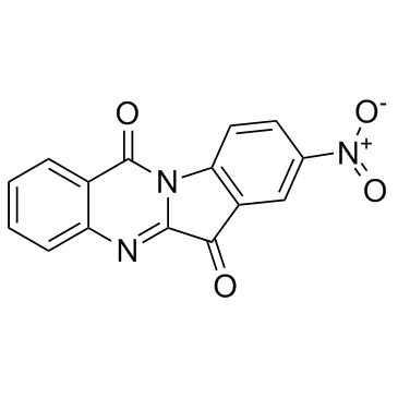 GNF-PF-3777 (8-Nitrotryptanthrin) Chemical Structure