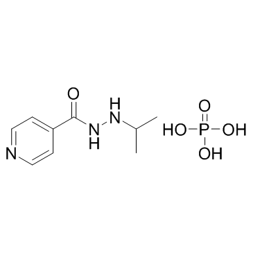 Iproniazid phosphate Chemical Structure