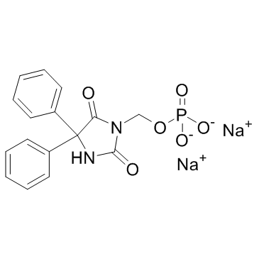 Fosphenytoin disodium Chemical Structure