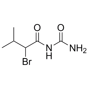 Bromisoval (Bromovalerylurea) Chemical Structure