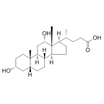 Deoxycholic acid (Cholanoic Acid) Chemical Structure