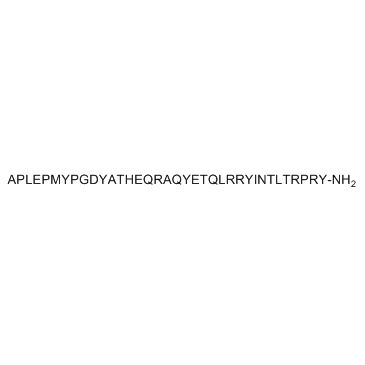 Pancreatic Polypeptide, rat (Rat pancreatic polypeptide) Chemical Structure