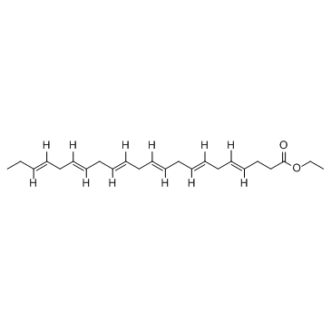 Ethyl docosa-4,7,10,13,16,19-hexaenoate Chemical Structure