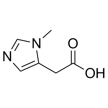Pi-Methylimidazoleacetic acid Chemical Structure