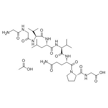 Larazotide acetate Chemical Structure