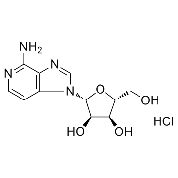 3-Deazaadenosine hydrochloride Chemical Structure