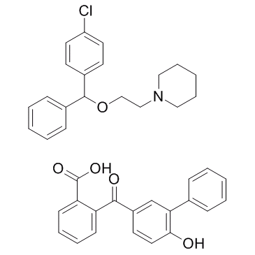 Cloperastine fendizoate Chemical Structure
