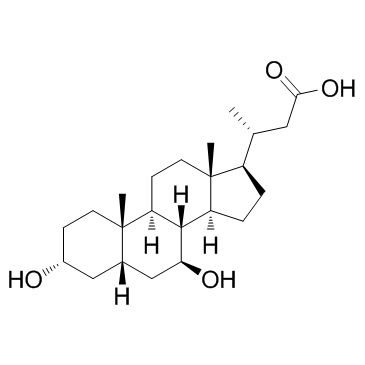 24-Norursodeoxycholic acid (nor-UDCA) Chemical Structure