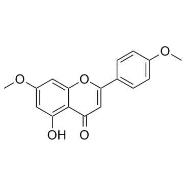 7,4'-Di-O-methylapigenin (4',7-Dimethoxy-5-Hydroxyflavone) Chemical Structure