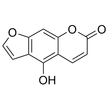 Bergaptol (5-Hydroxypsoralen) Chemical Structure