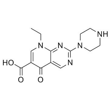 Pipemidic acid Chemical Structure