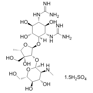 Dihydrostreptomycin sulfate (Dihydrostreptomycin sesquisulfate) Chemical Structure