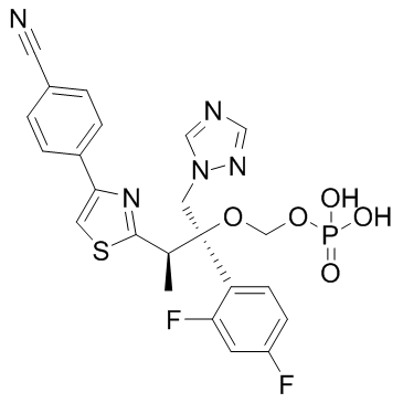 Fosravuconazole (BMS-379224) Chemical Structure
