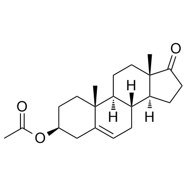 Dehydroisoandrosterone 3-acetate (Dehydroepiandrosterone 3-acetate) Chemical Structure