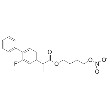 Nitroflurbiprofen (HCT 1206) Chemical Structure