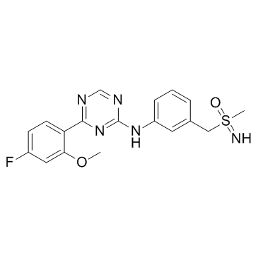 Atuveciclib Racemate (BAY-1143572 Racemate) Chemical Structure