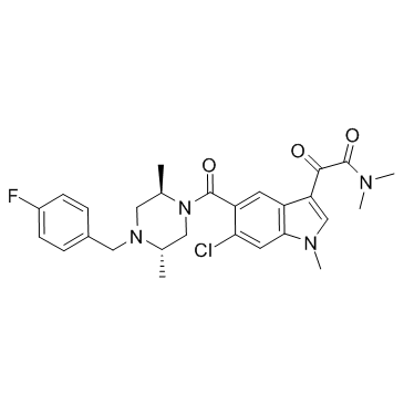 Talmapimod (SCIO-469) Chemical Structure