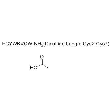 Vapreotide acetate (RC-160 acetate) Chemical Structure