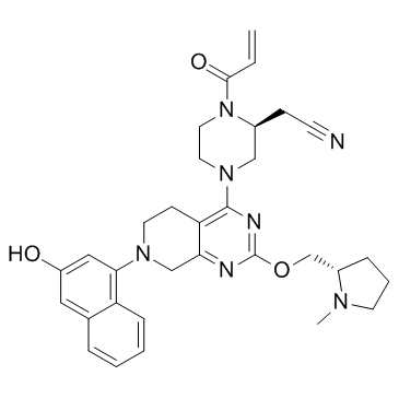 KRas G12C inhibitor 2 Chemical Structure