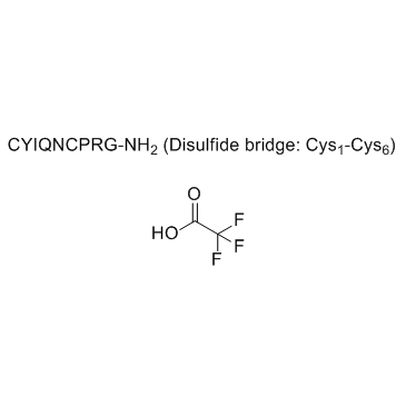 [Arg8]-Vasotocin TFA Chemical Structure