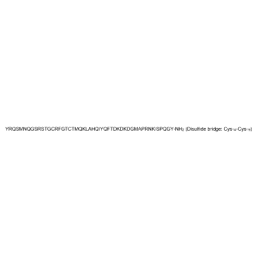 Adrenomedullin (1-50), rat Chemical Structure