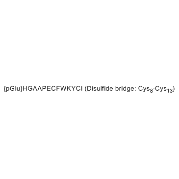 Urotensin II, mouse Chemical Structure